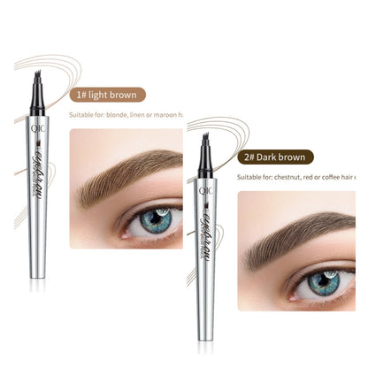 💥BUY 1 GET 1 FREE🎉High Quality 3D Waterproof Microblading Eyebrow Pen 4 Fork Tip Tattoo Pencil