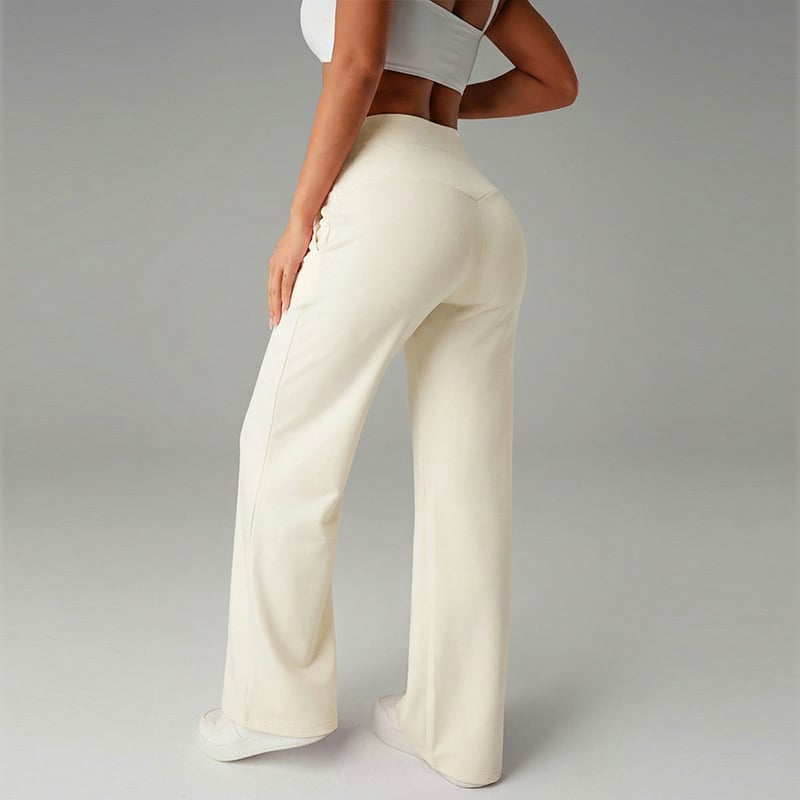 💗LAST DAY SALE 68% OFF⚡50K+ SOLD💕Women's Plain Loose Straight Leg Pants