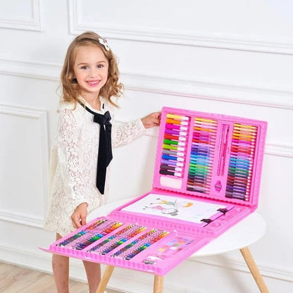 🎨 50% OFF HOT PROMOTION! ✨ Deluxe 6-in-1 Art Creativity Set - Includes Drawing Tools & 12 Colors for Kids' Creative Development 🧑‍🎨🌟