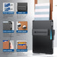 🔥Last Day 49% OFF-💼🔒Men's Simple Bifold Wallet- with Pop Up Aluminum Case Money Clip Slim Leather Slots Credit Card Holder RFID Blocking Bifold Minimalist Wallet(🎁Perfect Gift) 3