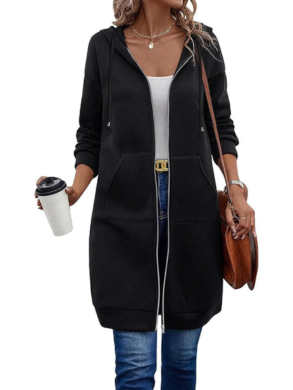 🔥Weekend Leisure Set!!💥Women Casual Zip up Fleece Hoodies and casual Vest