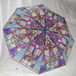 🔥Hot Sale 💦 -Vintage Stained Glass Automatic Umbrella
