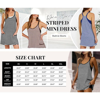 Slay the Summer in Our 2-in-1 Sculpting Mini Dress!