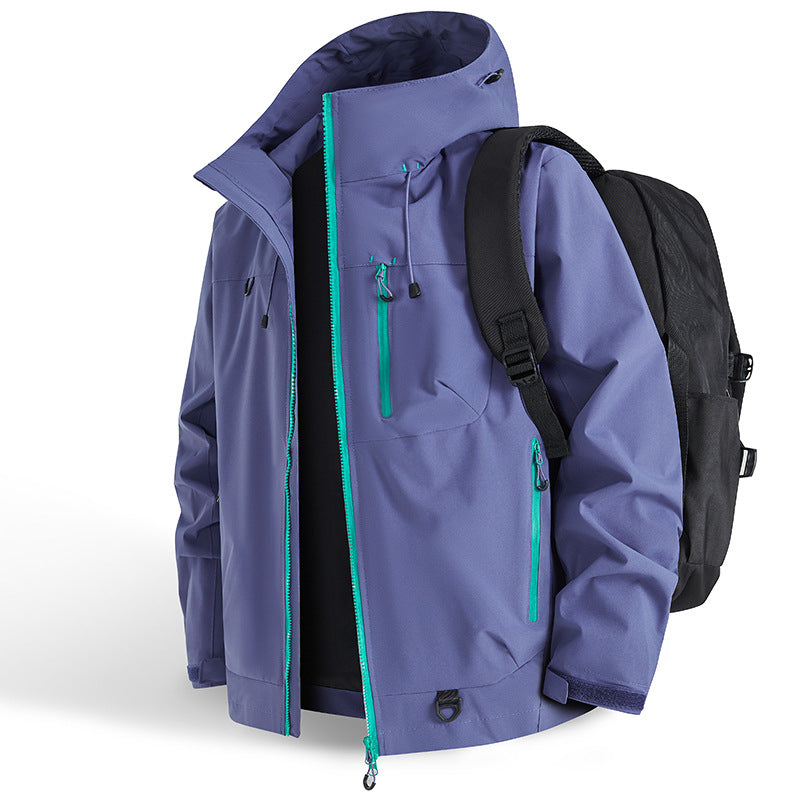🥳2026 HOT SALE🥳💞50K+ SOLD!🚶‍♀️ 🌧️50% OFF! Lightweight Waterproof Jacket – Move freely, stay dry! No bulky layers, just comfortable protection. Handy pockets, adjustable hood. Perfect for daily walks. 🌿🧥