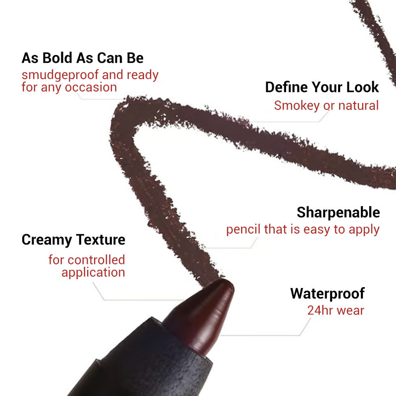 💜Waterproof & Beachproof Gel Eyeliner – Long-Lasting, Smudge-Proof Precision