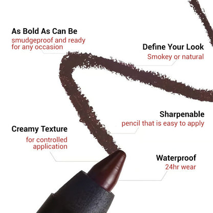 💜Waterproof & Beachproof Gel Eyeliner – Long-Lasting, Smudge-Proof Precision