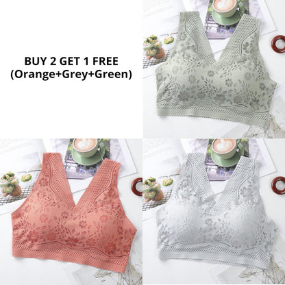 🔥HOT SALE 49% OFF🔥Sexy Beautiful Back Breathable Thin Bra