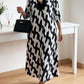 🌸Early Spring Sale 50% OFF!🔥 Casual Chic Maxi Dress – V-Neck, Mid-Length Sleeves, Perfect for Every Day ✨