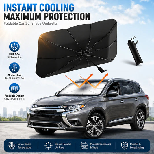 🏆LAST DAY SALE 60% OFF!!💕SunShade Foldable Heat Protector™– UK Ready!