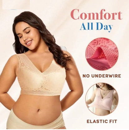 🔥HOT SALE 49% OFF🔥Sexy Beautiful Back Breathable Thin Bra