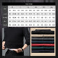 Men's Lapel Faux Two-Piece Knitted Shirt