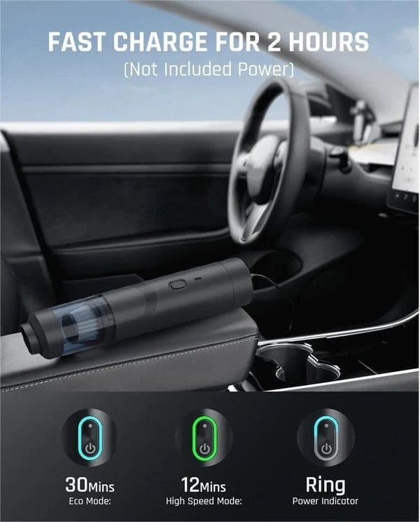 💥LAST DAY SALE 50% OFF💥Slim V8 Mate Cordless Car Vacuum High Power 13000Pa/30AW