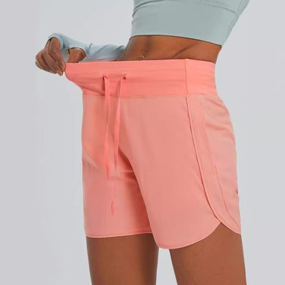 🌞Summer Hot Sale 49% OFF🩳Women's High-Waisted Quick-Dry Athletic Shorts