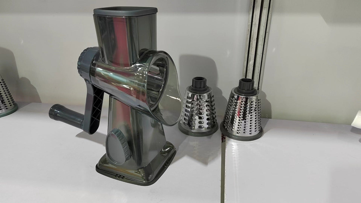 3 in 1 Rotary Cheese Grater Vegetable Slicer