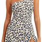 ⛱️⛱️Last Day Sale 49% OFF🔥One Shoulder Skirted One Piece Swimsuit
