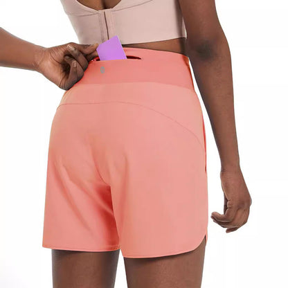 🌞Summer Hot Sale 49% OFF🩳Women's High-Waisted Quick-Dry Athletic Shorts