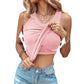 🔥Last Day Sale 49%🔥2025 Women's Ribbed Stretchy Tank Top with Shelf Bra