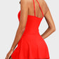 ⛱️⛱️Last Day Sale 49% OFF🔥One Shoulder Skirted One Piece Swimsuit