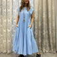 🌸Limited Sale 50% OFF🌸Sleeveless pleated simple solid colour dress🔥