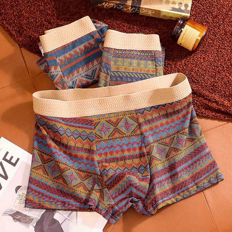 Men’s Color-Blocking Comfortable Underwear