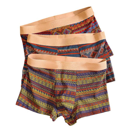 Men’s Color-Blocking Comfortable Underwear
