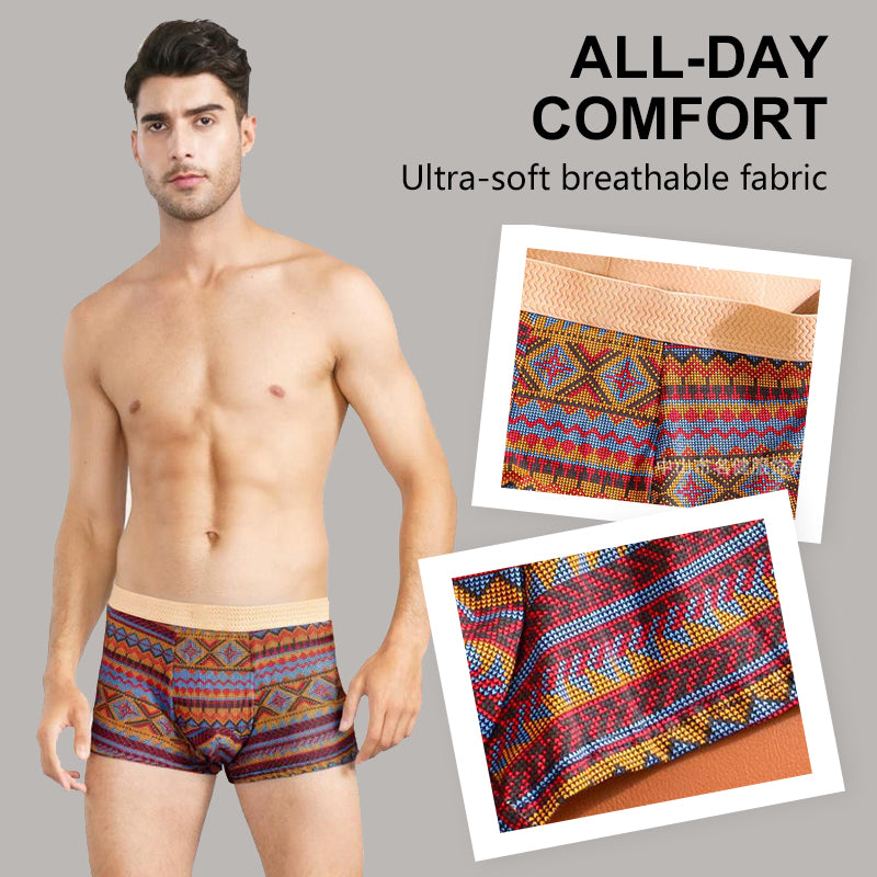 Men’s Color-Blocking Comfortable Underwear
