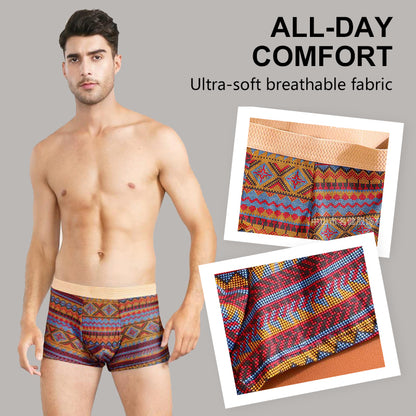 Men’s Color-Blocking Comfortable Underwear