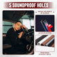 🔇5-hole Automotive Dust-proof and Shock-absorbing Sealing Strip