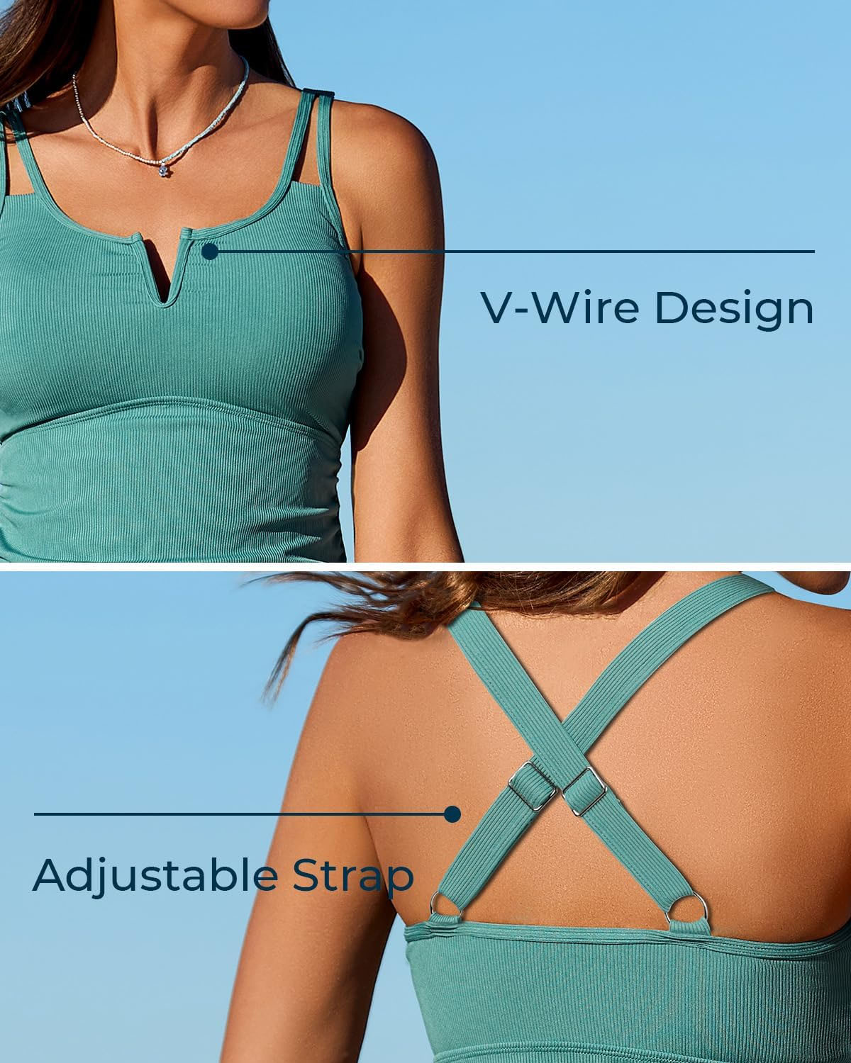 🔥2025 Summer Cool Deal: 50% OFF🔥Tummy Control Two-Piece Tankini Set
