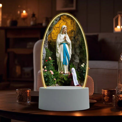 🎄Christmas Sale 48% OFF🔥Jesus 3D Night Lamp & Religious Gifts