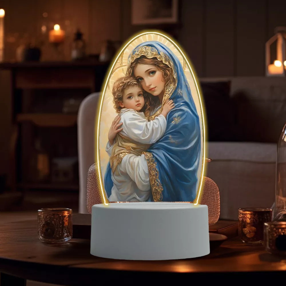 🎄Christmas Sale 48% OFF🔥Jesus 3D Night Lamp & Religious Gifts