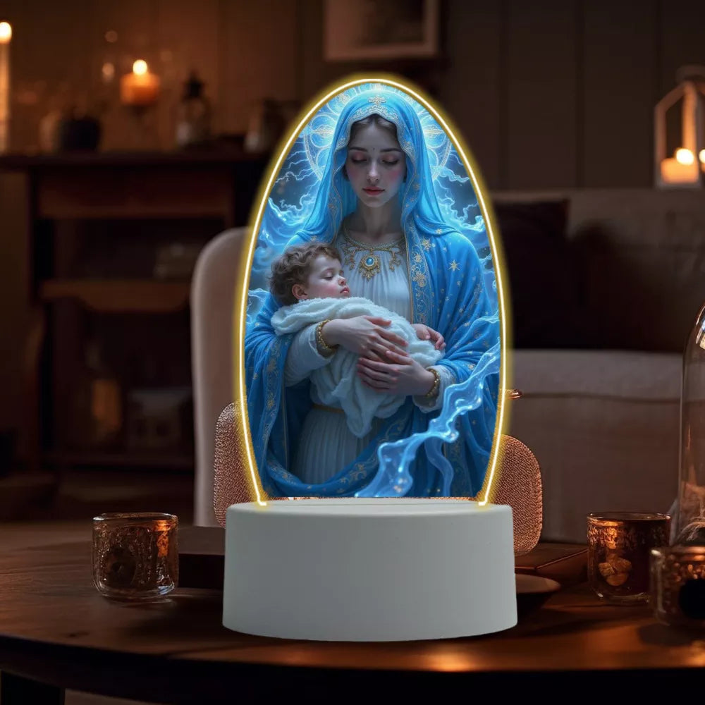 🎄Christmas Sale 48% OFF🔥Jesus 3D Night Lamp & Religious Gifts