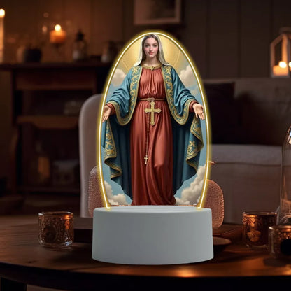 🎄Christmas Sale 48% OFF🔥Jesus 3D Night Lamp & Religious Gifts