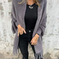 🥰Women's Long Sleeve Casual Tassel Shawl Coat