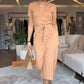⏳Limited Time 49% Off💥Women's V-Neck Top and Skirt Set