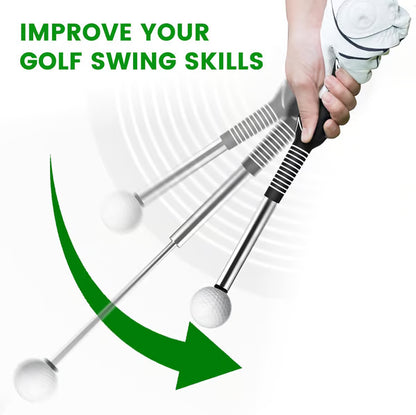 🔥Hot Sale🔥Telescopic club, Retractable Golf Swing Training Aid