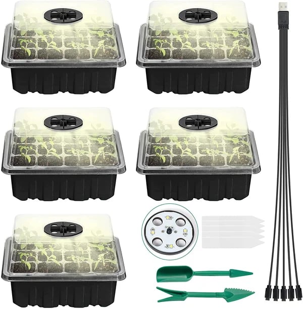 🔥HOT Sale 49%OFF - ✨️Adjustable Humidity Seed Starter Trays