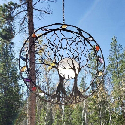 💥Circle of Life Garden Wall Art, The Moon Huggers