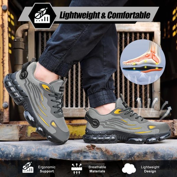 🔥NEW ARRIVAL LIMITED TIME OFFER🔥Knob Anti-Smash Anti-Slip Safety Sneakers