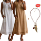 👗💗LAST DAY SALE 70% OFF⚡50K+ SOLD💕☀️Women's Summer Sleeveless Tiered Dress - Effortless & Breezy Style🔥