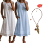 👗💗LAST DAY SALE 70% OFF⚡50K+ SOLD💕☀️Women's Summer Sleeveless Tiered Dress - Effortless & Breezy Style🔥