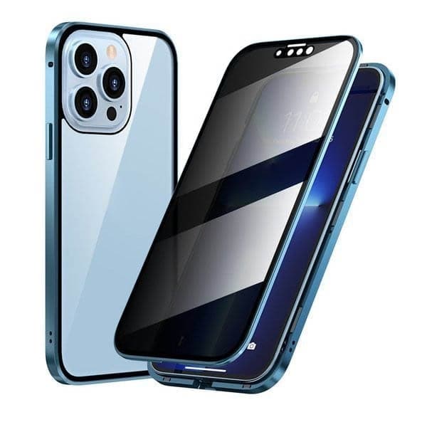 🎁Hot Sale 49% OFF⏳Magnetic iPhone case with privacy glass and metal