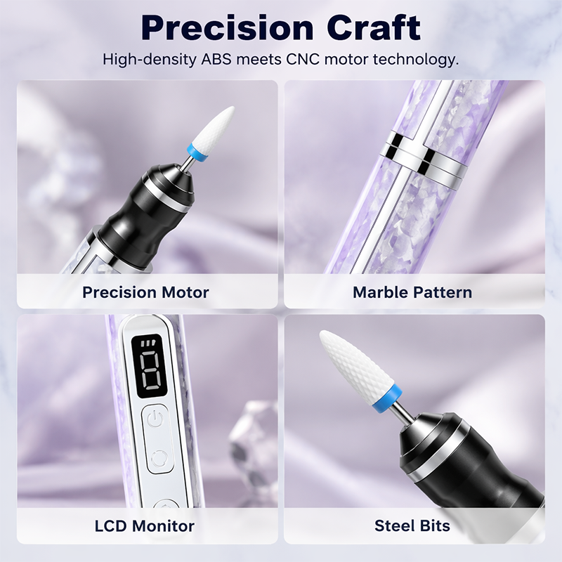 🥳2026 HOT SALE🥳💞50K+ SOLD!⏳✨2-in-1 Electric Nail File