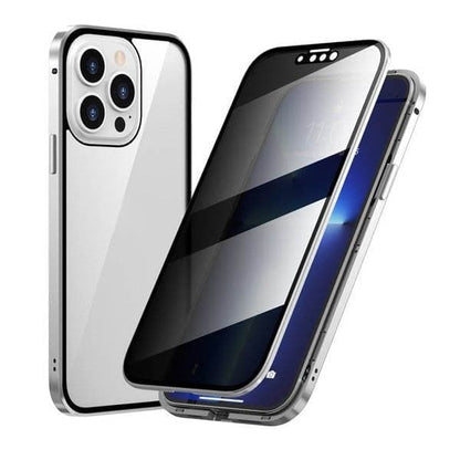🎁Hot Sale 49% OFF⏳Magnetic iPhone case with privacy glass and metal