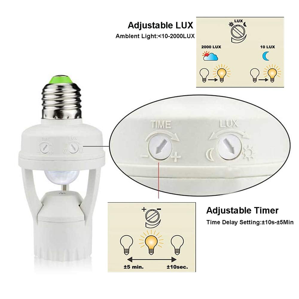 🎉Buy 2 Get 1 Free💡Motion Sensor Light Socket