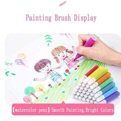 🎨 50% OFF HOT PROMOTION! ✨ Deluxe 6-in-1 Art Creativity Set - Includes Drawing Tools & 12 Colors for Kids' Creative Development 🧑‍🎨🌟