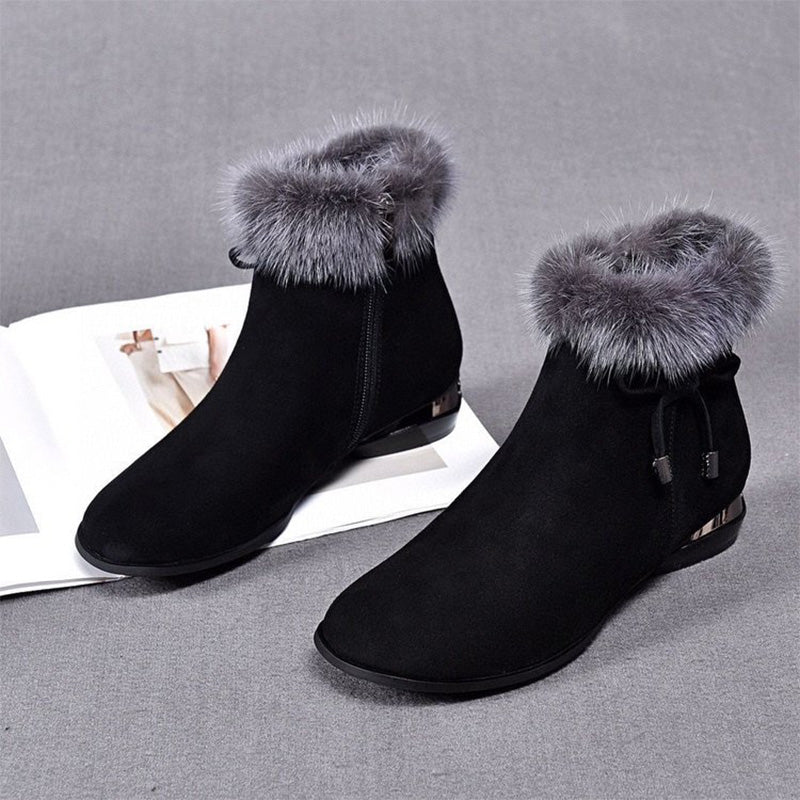❄️Soft leather boots with medium heels - elegant, comfortable and perfect for fall and winter!
