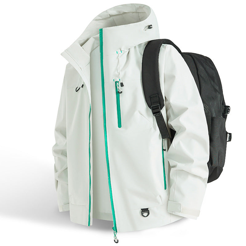 🥳2026 HOT SALE🥳💞50K+ SOLD!🚶‍♀️ 🌧️50% OFF! Lightweight Waterproof Jacket – Move freely, stay dry! No bulky layers, just comfortable protection. Handy pockets, adjustable hood. Perfect for daily walks. 🌿🧥
