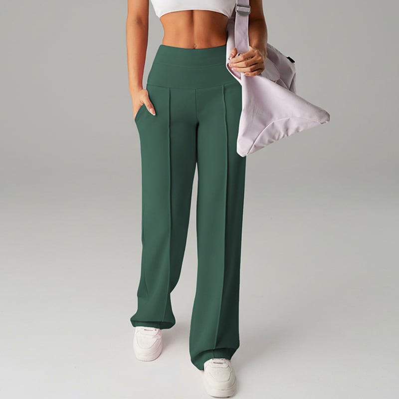 💗LAST DAY SALE 68% OFF⚡50K+ SOLD💕Women's Plain Loose Straight Leg Pants