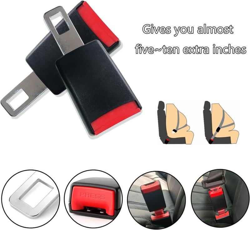 🎁2026 Limited Time Sale 49% Off 🎉Car Belt Buckle Extension Seat Belt Clips